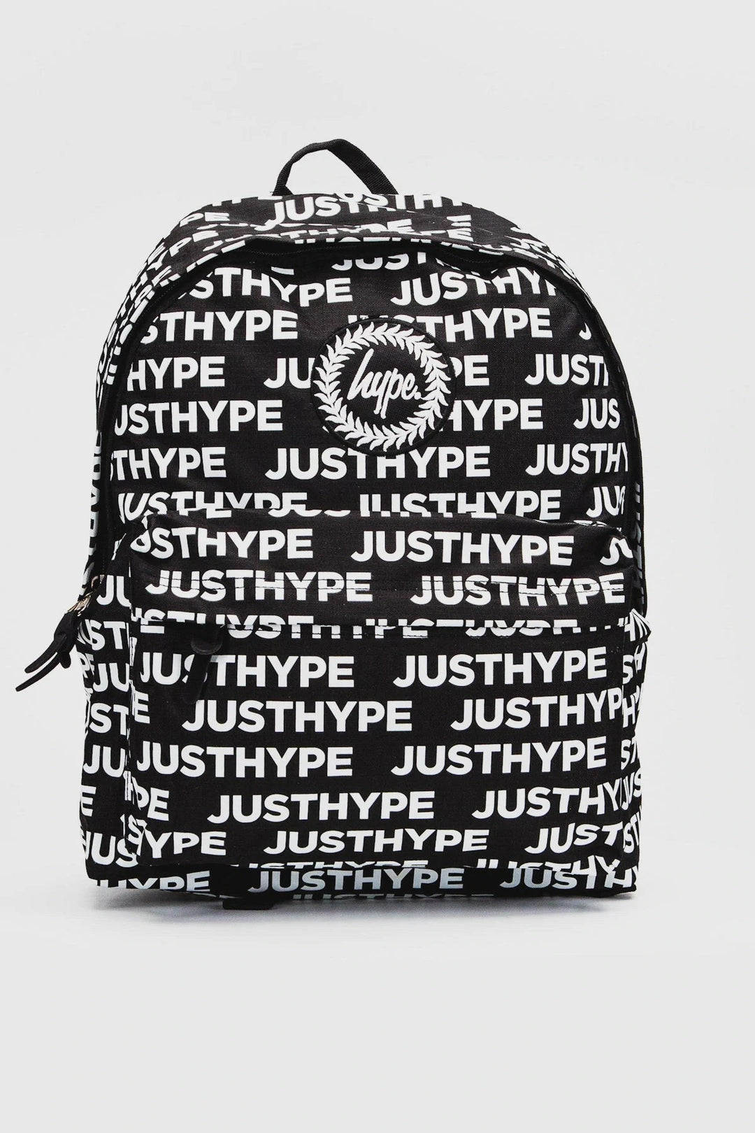 HYPE BLACK LOGO BACKPACK – Swadha's1
