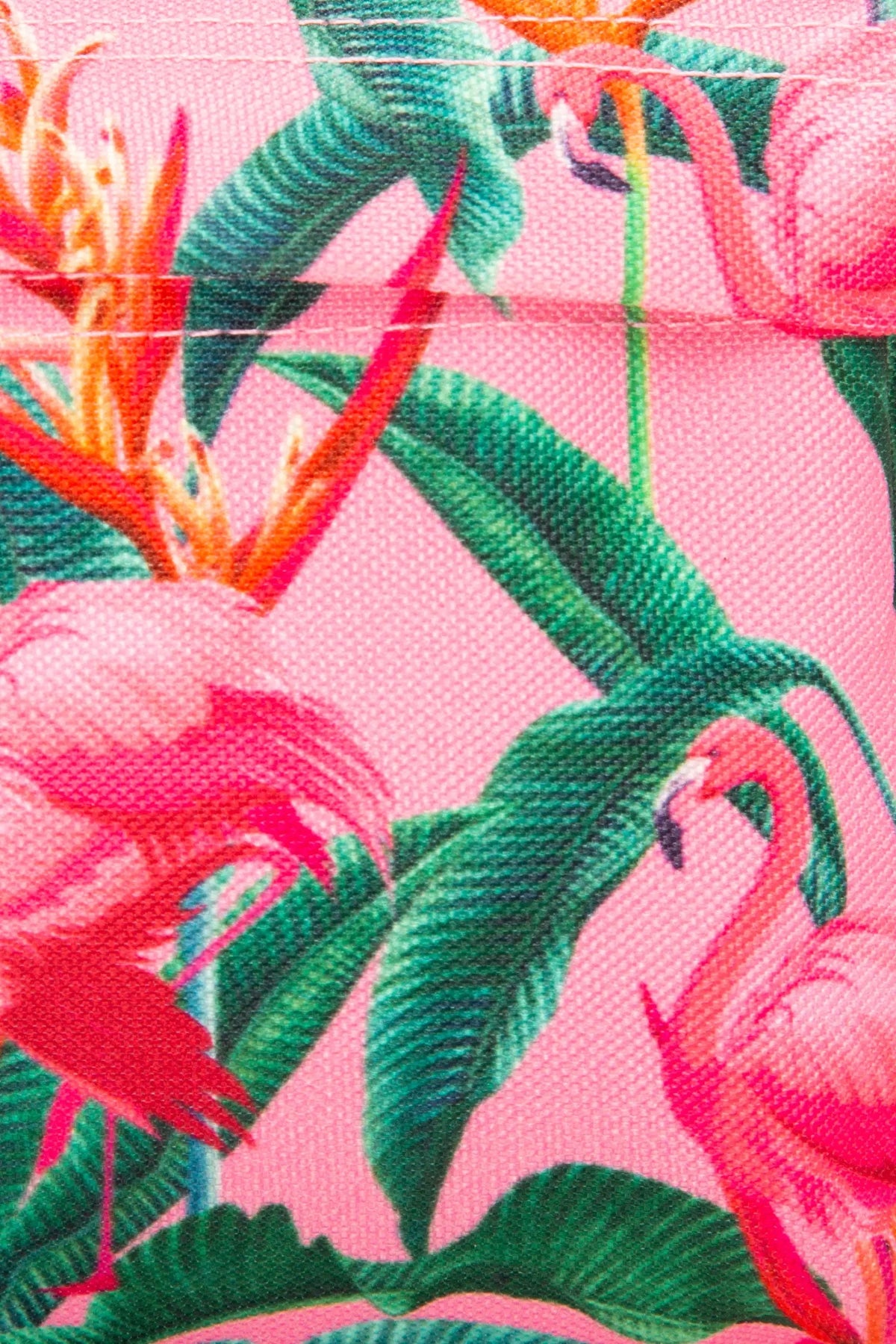 flamingo pattern mini backpack Hype Pink Flamingo Rainforest Mini Backpack – Swadha's